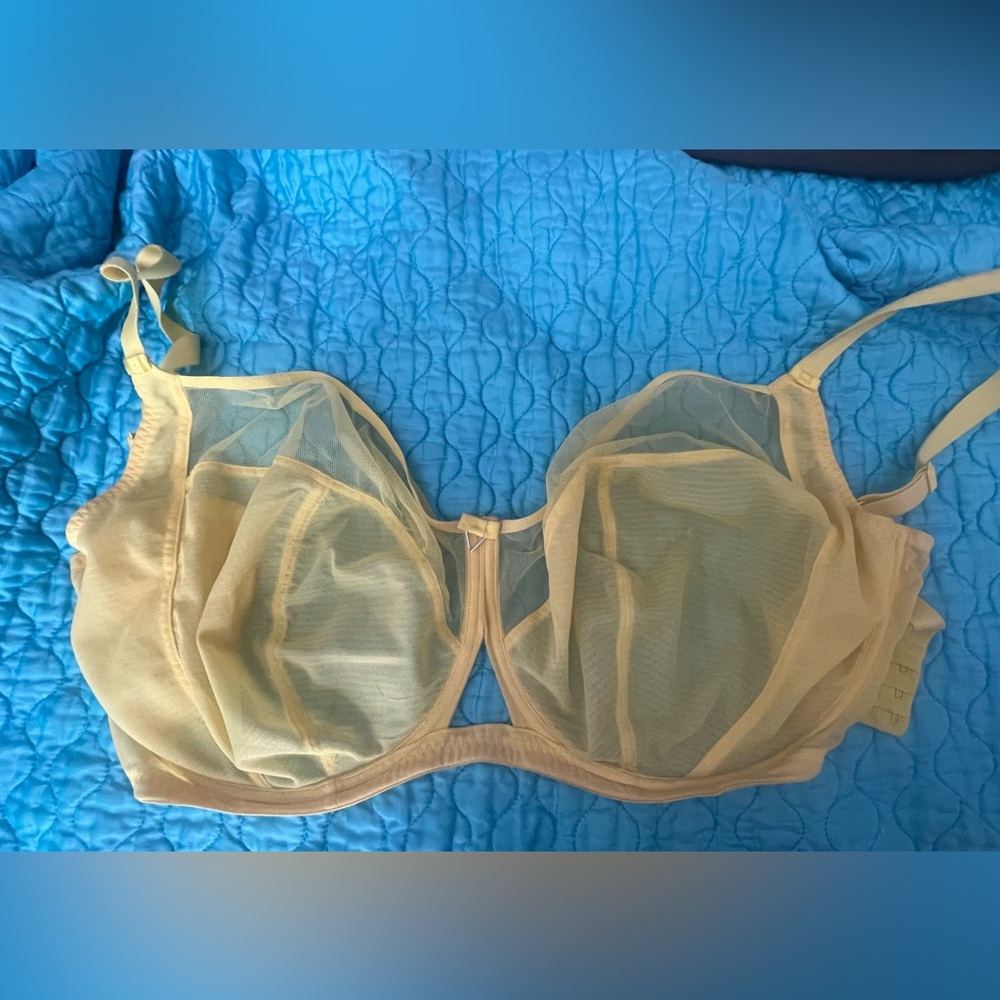 Curvy Kate Victory Side Support Balcony Bra Citron- 40M